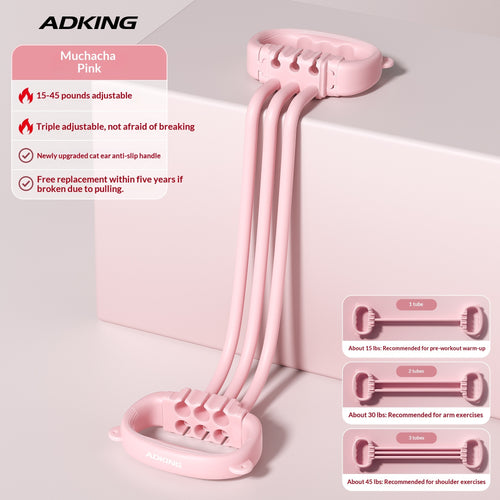 New 8-shaped Puller For Women, Back Opener, Shoulder Beautifier, Elastic Resistance Band