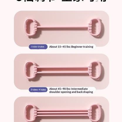 New 8-shaped Puller For Women, Back Opener, Shoulder Beautifier, Elastic Resistance Band